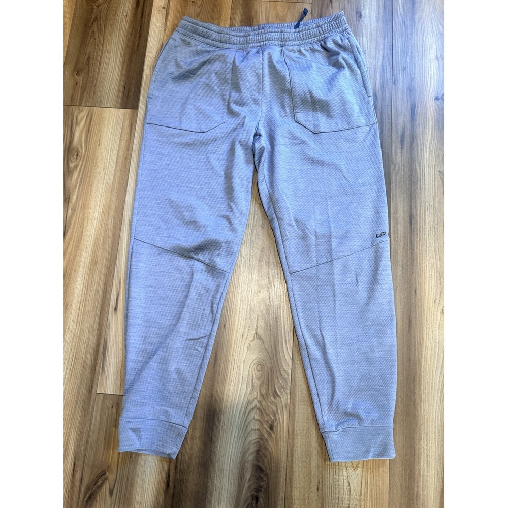 Unipro Jogger Sweatpants Men's Large Gray Pockets Drawstring Quick Dry